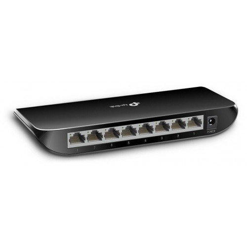 Коммутатор TP-LINK TL-SG1008D (черный) 6