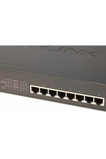 Коммутатор TP-LINK TL-SG1008MP (черный) 1