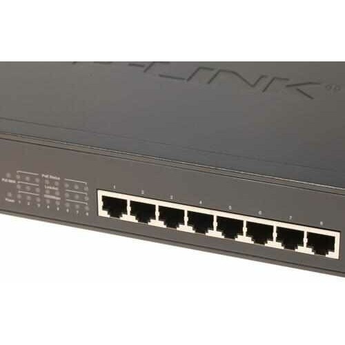 Коммутатор TP-LINK TL-SG1008MP (черный) 3