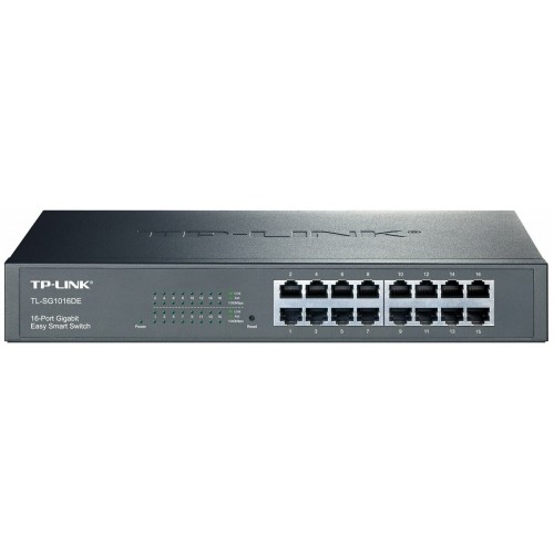 Коммутатор TP-Link TL-SG1016DE (черный) 
