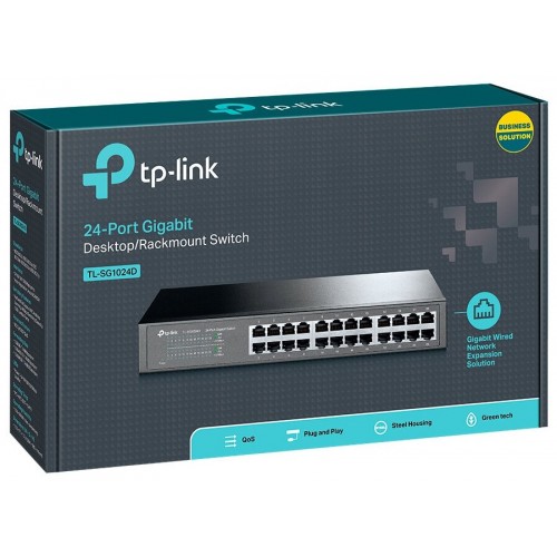 Коммутатор TP-Link TL-SG1024D (черный) 3