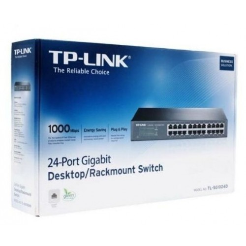 Коммутатор TP-Link TL-SG1024D (черный) 9