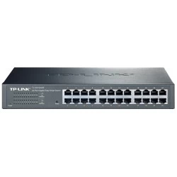 Коммутатор TP-LINK TL-SG1024DE (серебристый)