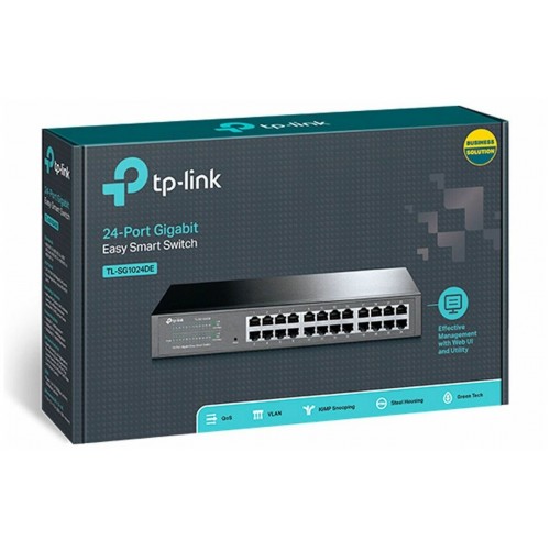 Коммутатор TP-LINK TL-SG1024DE (серебристый) 3