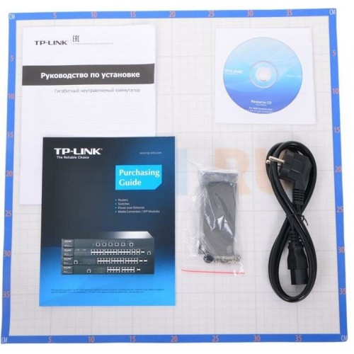 Коммутатор TP-LINK TL-SG1024DE (серебристый) 6