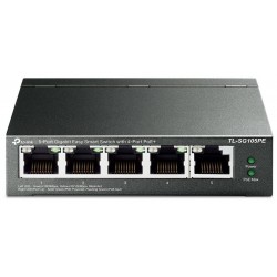 Коммутатор TP-LINK TL-SG105PE (черный)