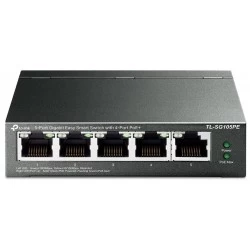 Коммутатор TP-LINK TL-SG105PE (черный)