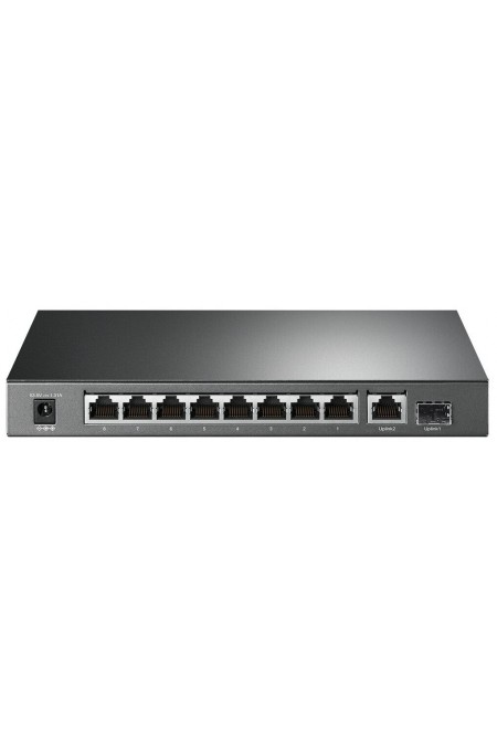 Коммутатор TP-LINK TL-SG1210P (серебристый) 