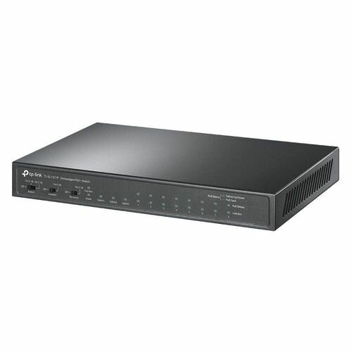 Коммутатор TP-LINK TL-SG1210P (серебристый) 4