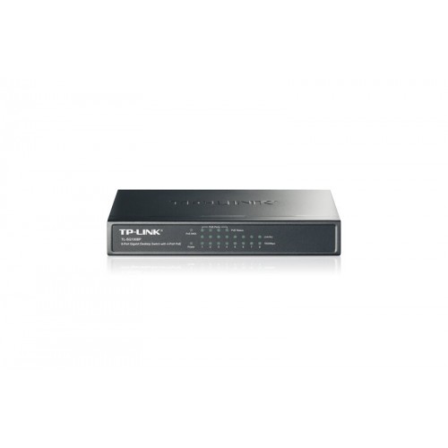 Коммутатор TP-LINK TL-SG1210P (серебристый) 6