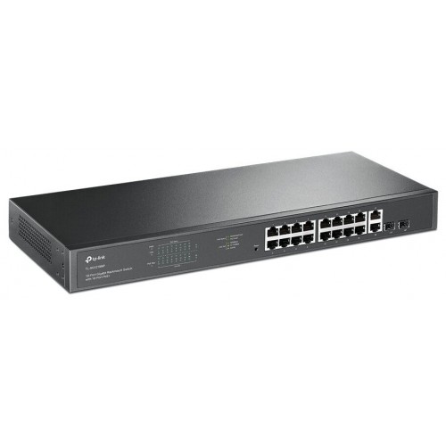 Коммутатор TP-LINK TL-SG1218MP (черный) 