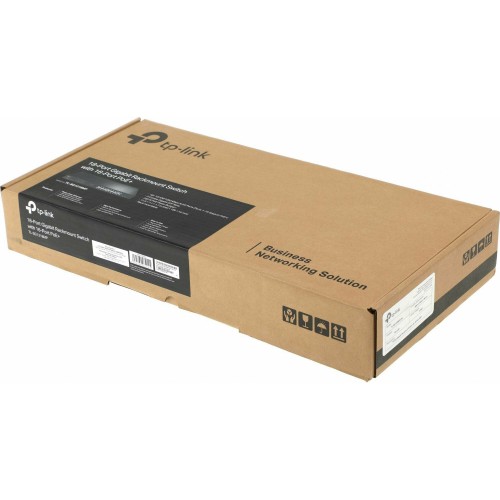 Коммутатор TP-LINK TL-SG1218MP (черный) 8