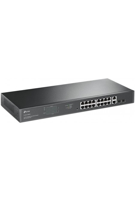 Коммутатор TP-LINK TL-SG1218MPE (черный) 