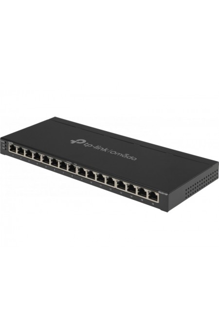 Коммутатор TP-LINK TL-SG2016P (черный) 