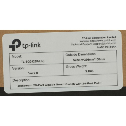 Коммутатор TP-LINK TL-SG2428P (черный) 7