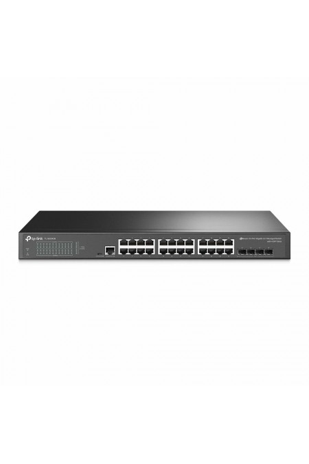 Коммутатор TP-LINK TL-SG3428(ISP) (черный) 8