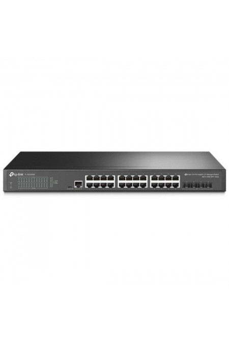 Коммутатор TP-Link TL-SG3428X (черный) 