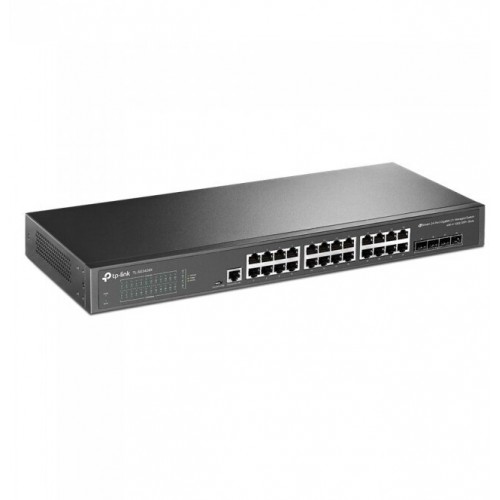 Коммутатор TP-Link TL-SG3428X (черный) 