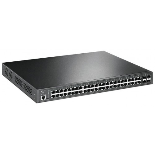 Коммутатор TP-LINK TL-SG3452P (черный) 