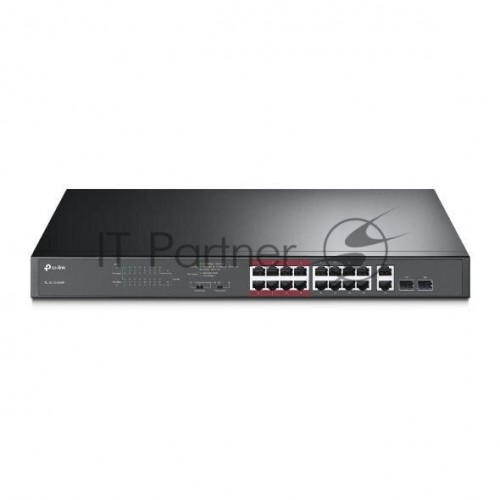 Коммутатор TP-LINK TL-SL1218MP (черный) 9