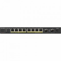 Коммутатор Zyxel GS1100-10HP-EU0102F (черный)