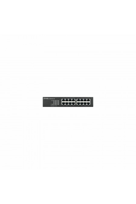 Коммутатор Zyxel GS1100-16-EU0103F (черный) 5