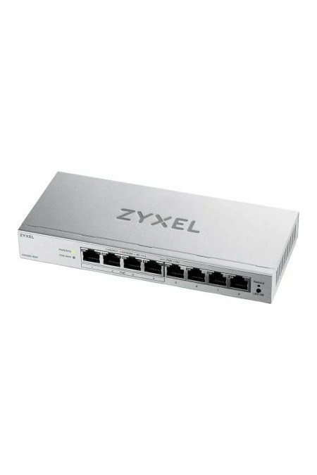 Коммутатор ZYXEL GS1200-8HPV3-EU0101F (серебристый) 3