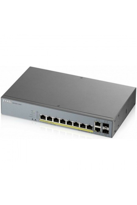 Коммутатор Zyxel GS1350-12HP-EU0101F (серый) 