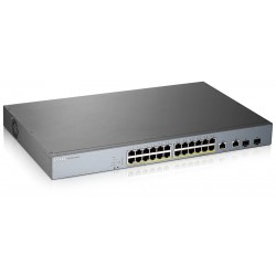 Коммутатор Zyxel GS1350-26HP-EU0101F (черный)