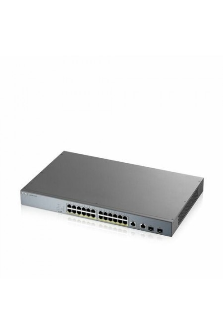 Коммутатор Zyxel GS1350-26HP-EU0101F (черный) 