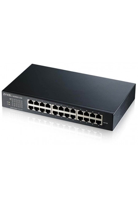 Коммутатор Zyxel GS1900-24E-EU0103F (черный) 