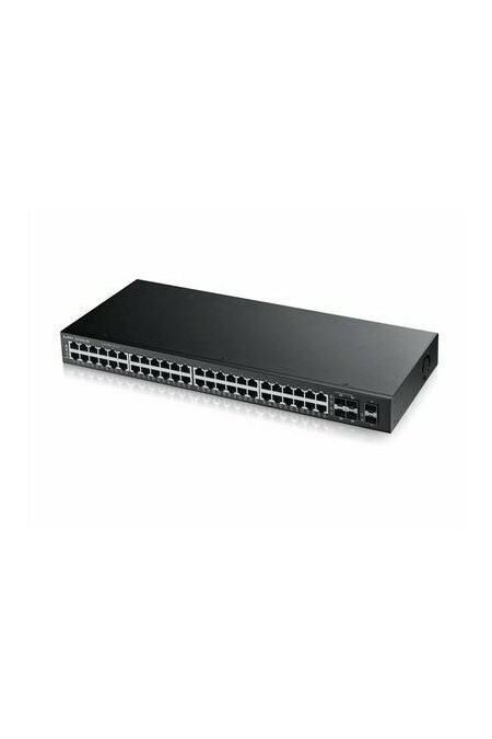 Коммутатор Zyxel GS1900-48-EU0102F (черный) 
