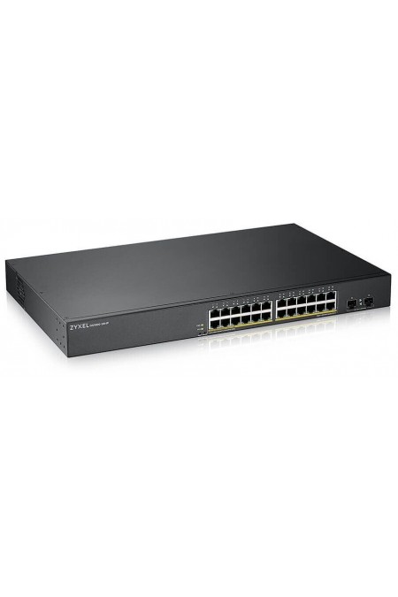Коммутатор Zyxel GS190024HPV2-EU0101F (черный) 