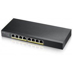 Коммутатор ZYXEL GS1915-8EP-EU0101F (черный)