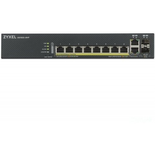 Коммутатор Zyxel GS1920-8HPV2-EU0101F (черный) 4