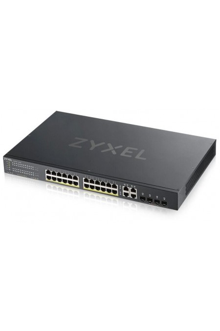 Коммутатор Zyxel NebulaFlex GS192024HPV2-EU0101F (черный) 