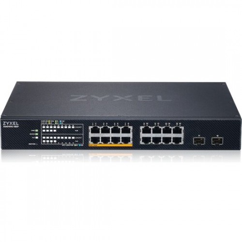 Коммутатор Zyxel NebulaFlex XMG1915-18EP-EU0101F (черный) 