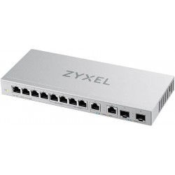Коммутатор Zyxel XGS1010-12-ZZ0102F (серебристый)