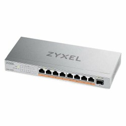 Коммутатор ZYXEL XMG-108HP-EU0101F (серебристый)