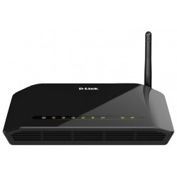 Маршрутизатор D-Link (DSL-2640U/RB/U2B) ADSL2+ (Annex B)/Ethernet WAN (черный)