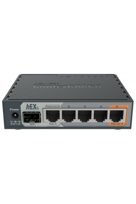 Маршрутизатор MikroTik hEX S (RB760iGS) (черный) 1