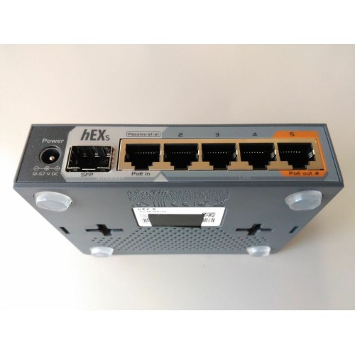 Маршрутизатор MikroTik hEX S (RB760iGS) (черный) 5