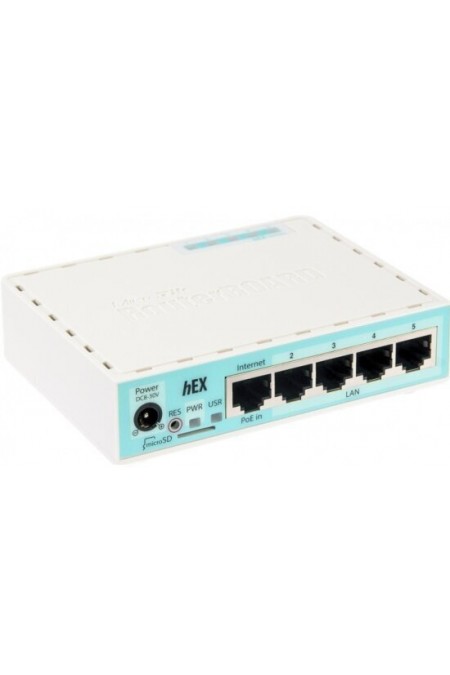 Маршрутизатор Mikrotik RB750Gr3 (белый) 