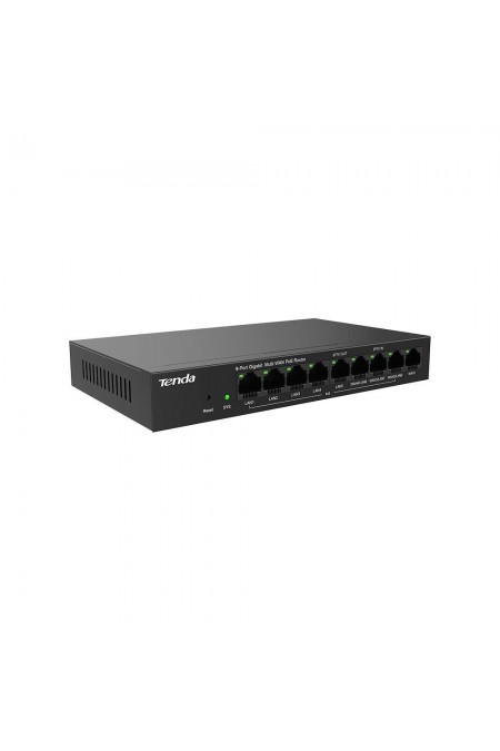 Маршрутизатор Tenda G0-8G-PoE 8-портовый гигабитный PoE (черный) 1
