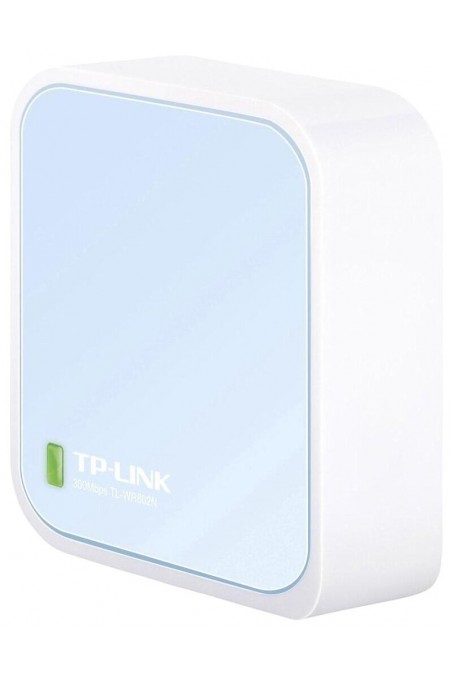 Маршрутизатор TP-LINK TL-WR802N (белый/голубой) 3