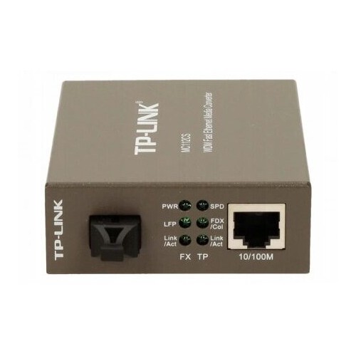 Медиаконвертер TP- Link MC112CS (серый) 5