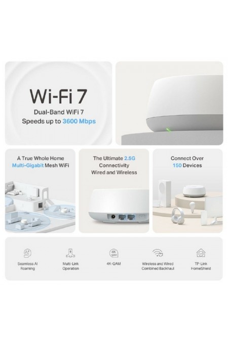 Mesh система TP-LINK Deco BE25 (2-PACK) (белый) 2