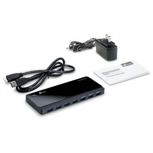 Разветвитель TP-LINK UH700 7 ports USB 3.0 (черный) 1