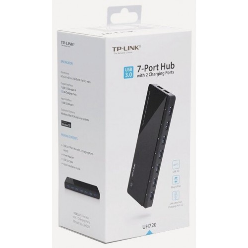 Разветвитель TP-Link UH720 (черный) 1