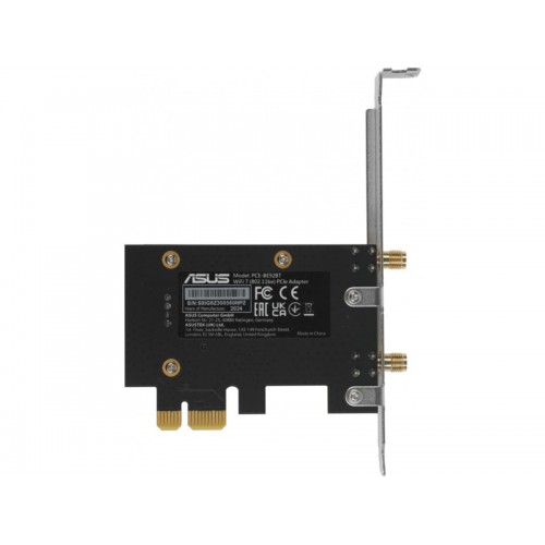 Сетевой адаптер Asus PCE-BE92BT (черный) 9